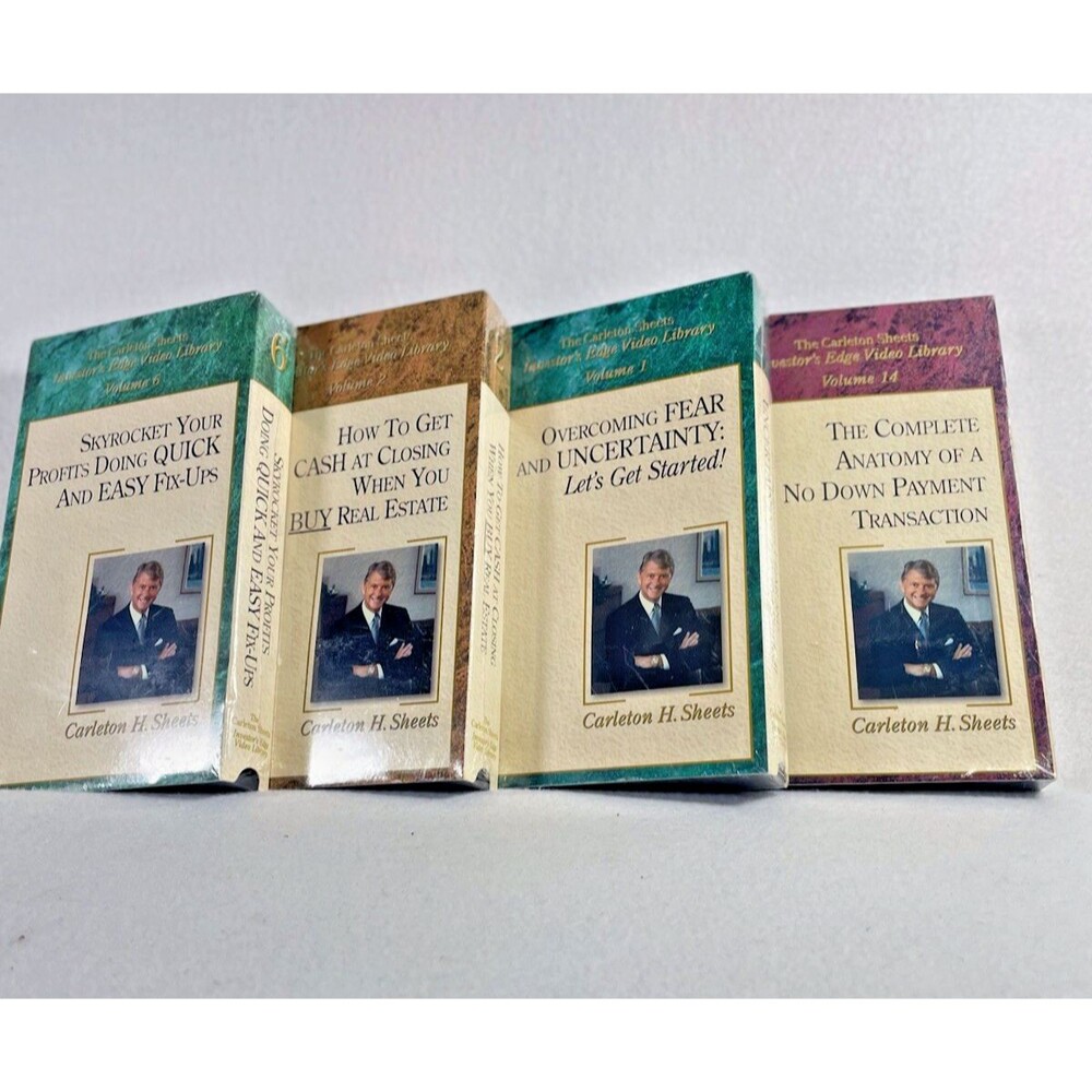 Carleton H Sheets 4 Pack VHS Collection (Volumes 1, 2, 14,‎ 6)